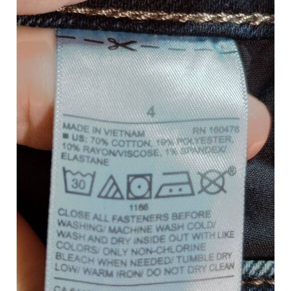 Old Navy Jeans Ladies 4 Rockstar Skinny High Rise - Picture 6 of 7